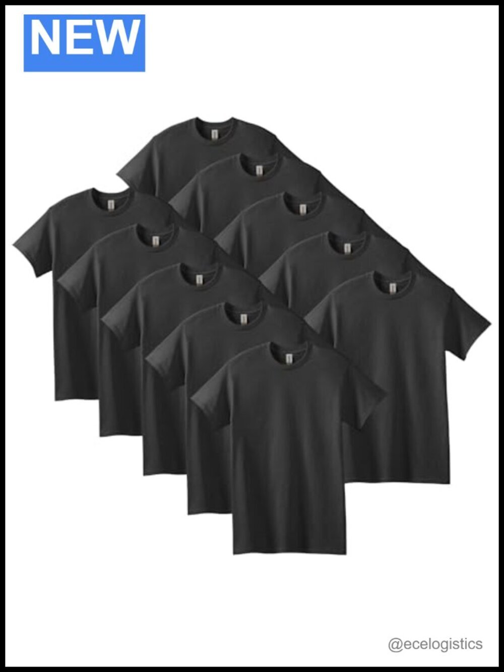 Classic Fit Heavy Cotton T-Shirt Multipack - Short Sleeve Round Neck